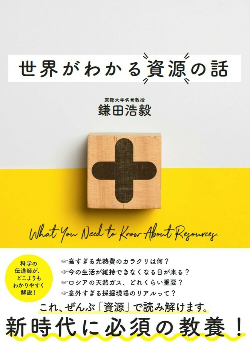 【中学校部門】3類、9784479394068『世界がわかる資源の話』大和書房