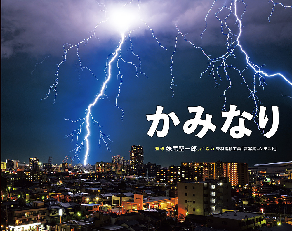 【小学校部門】4類、9784591174203『かみなり』ポプラ社